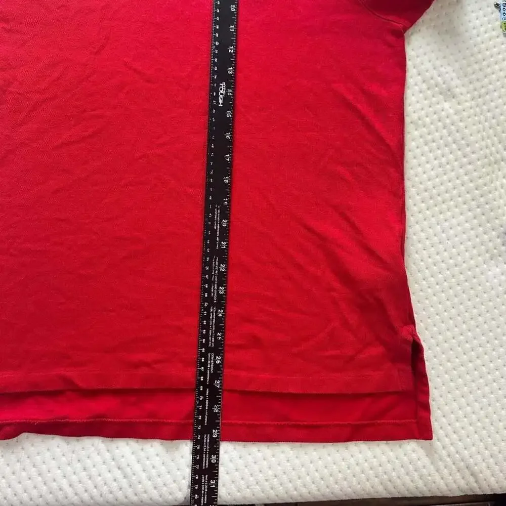 Polo Ralph Lauren Polo Bear Custom Fit Polo Shirt Red XL